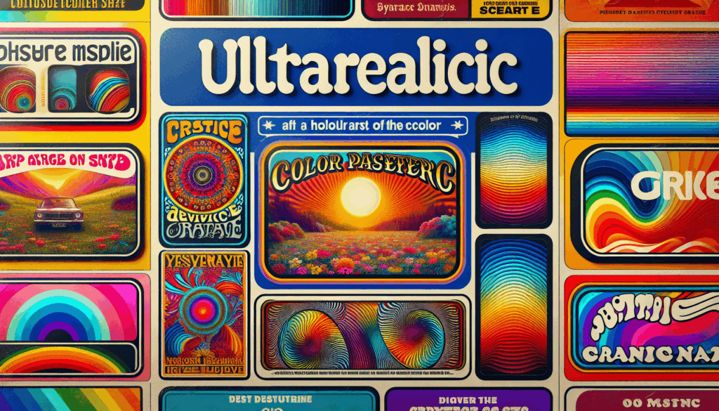 Reviving 70s Color Palettes in Label Art - ravolynx